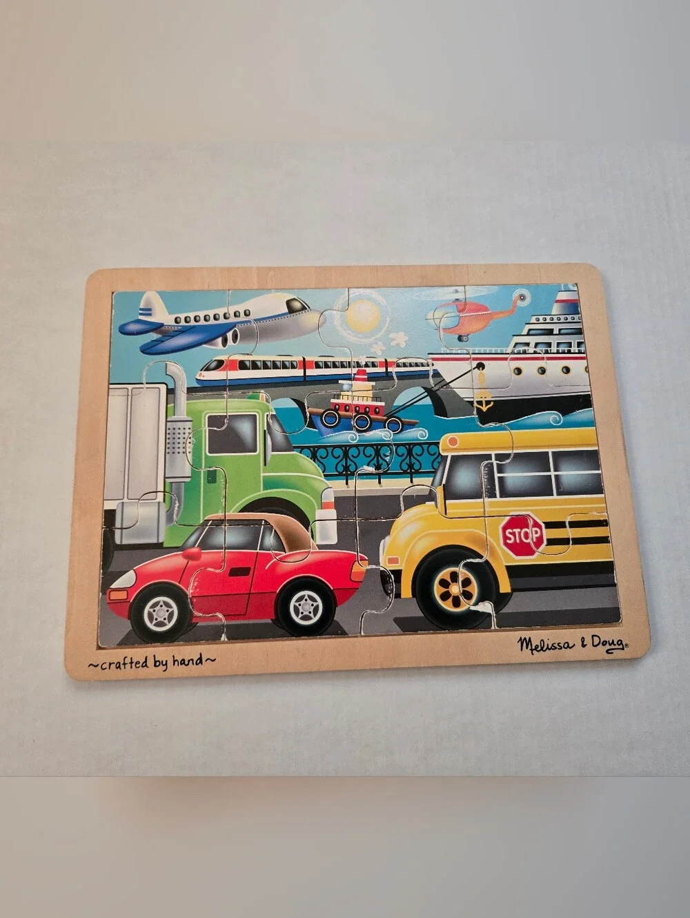 Melissa & Doug Wooden Jigsaw Puzzle
